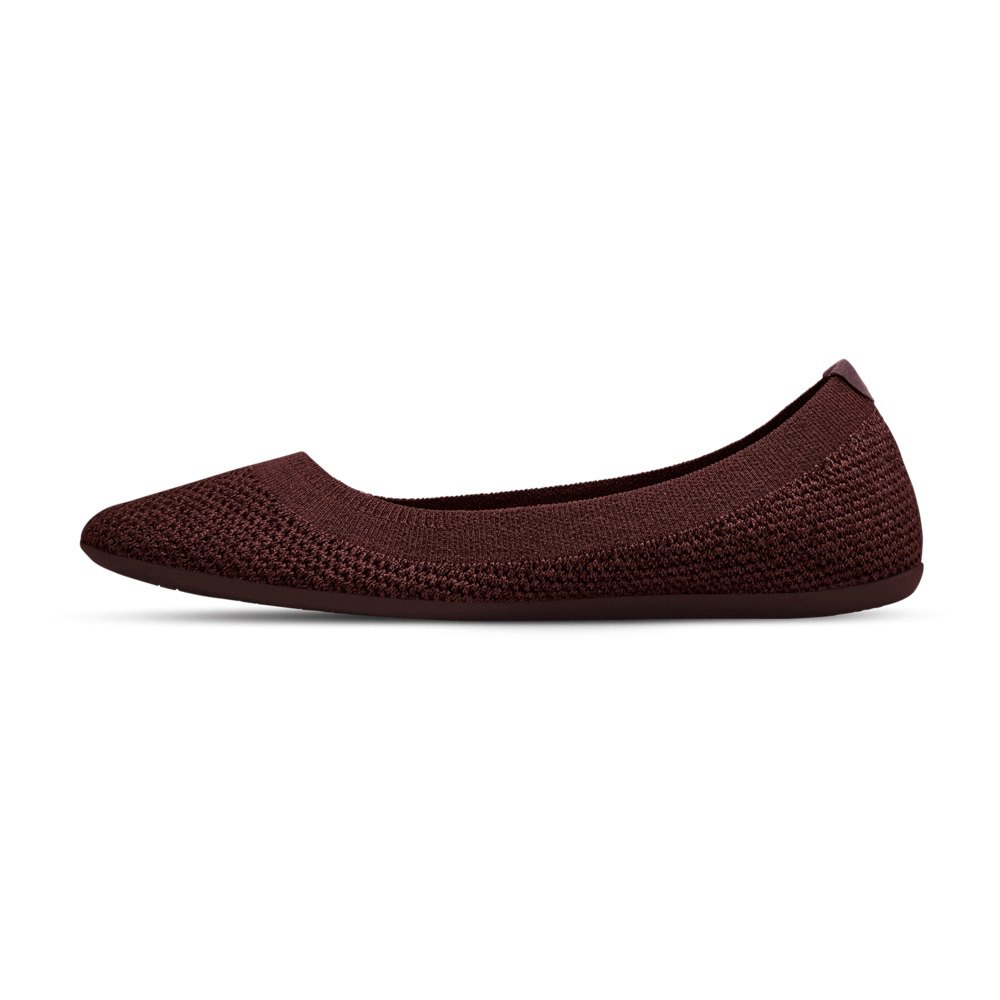 Allbirds Women\'s Flats Brown - Tree Breezers - 92815YGBQ